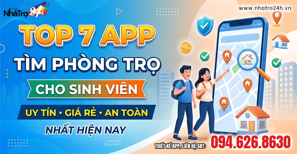 Top 7 App Tìm Phòng Trọ Cho Sinh Viên Uy Tín, Giá Rẻ Và An Toàn Nhất Hiện Nay - Hướng dẫn phần mềm quản lý nhà trọ